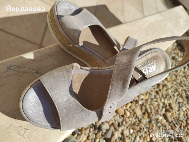 Естествена кожа Arise , снимка 8 - Сандали - 50527498