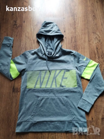 Nike Hoodie Fleece - страхотно мъжко горнище С КАТО НОВО, снимка 4 - Спортни дрехи, екипи - 53179380