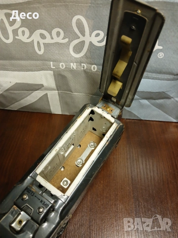 Стара японска ламаринена играчка картечница., снимка 6 - Колекции - 53668674