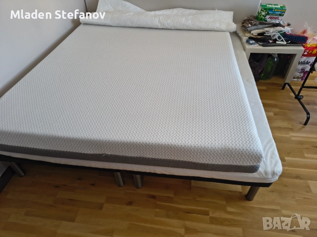 Прoдавам нов матрак, закупен от JYSK 160/200, снимка 2 - Матраци - 52967301