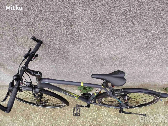 28 цола алуминиев велосипед с 21 скорости усилени капли амортисьори предни като нов , снимка 9 - Велосипеди - 53372927