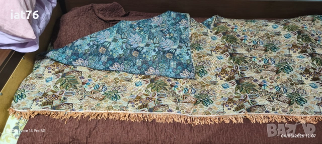 Дамаска,  покривало за легло, снимка 2 - Покривки за легло - 54098693