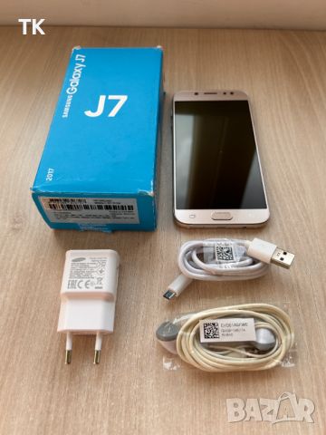 Продавам смартфон SAMSUNG J7 (2017), перфектен + подаръци, снимка 1 - Samsung - 45891940