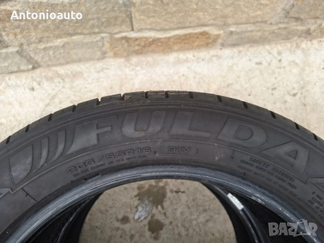 205 55 16 Фулда 2 бр. летни гуми Fulda, снимка 6 - Гуми и джанти - 52433258