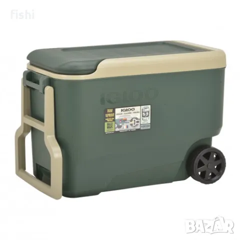 Хладилна кутия Igloo Wheelie Cool 38Qt, снимка 1 - Екипировка - 46860578