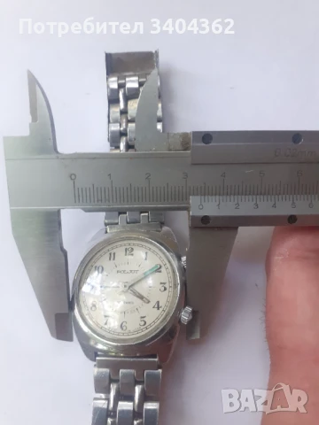 Мъжки механичен часовник Полет - звънец, снимка 5 - Антикварни и старинни предмети - 50667074