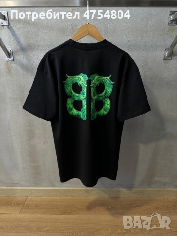 Най-високо качество мъжки тениски Баленсиага, снимка 18 - Тениски - 53709471