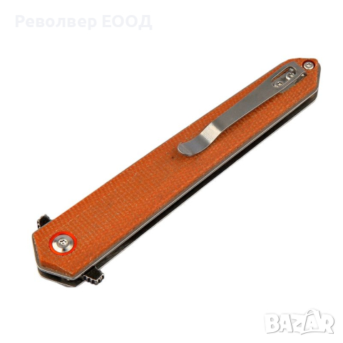 Сгъваем нож Dulotec K254-BR - дръжка от Micarta и 8Cr неръждаема стомана, снимка 3 - Ножове - 45007782