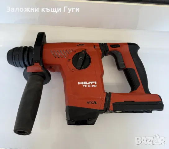 Комплект Hilti Nuron - винтоверт + перфоратор + ъглошлайф + 3 батерии + зарядно, снимка 6 - Други инструменти - 49005785