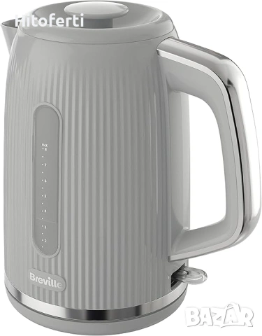 Електрическа кана Breville Bold Ice Grey | 1.7 л, снимка 2 - Кани - 53787459