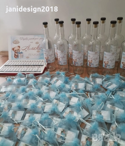 комплект за рожден ден на тема Мечета , снимка 4 - Други - 52258255