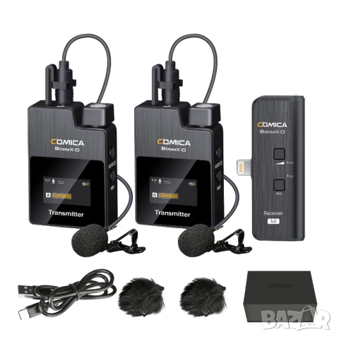 🎤🔥 Comica BoomX-D2 под наем – по-добър от Rode Wireless и DJI Mic