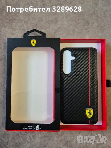 Калъф с лого Ferrari за Samsung galaxy S24 plus , снимка 3 - Калъфи, кейсове - 54092203