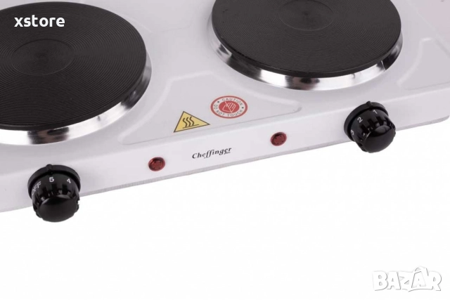 Електрически двоен котлон Cheffinger CF-EHD1000, снимка 3 - Котлони - 52697632