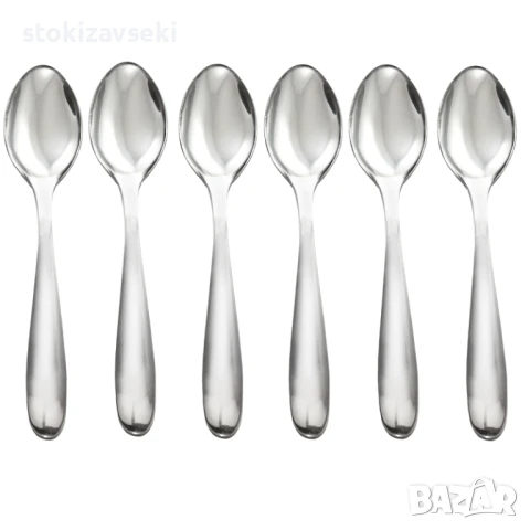 Комплект лъжици за кафе, 6 броя, снимка 1