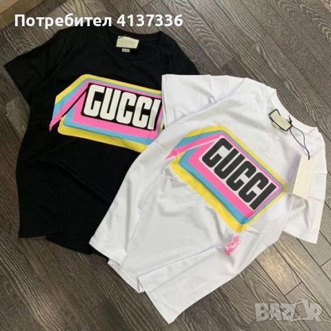 Дамски тениски Gucci , тениска Гучи,бяла тениска маркова gucci, снимка 1 - Тениски - 46406030