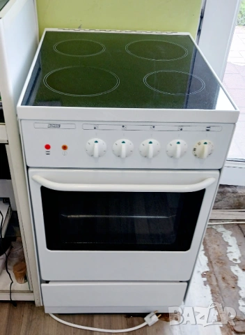 Печка с керамичен плот LOYDS - 50 см, снимка 2 - Печки, фурни - 53883687