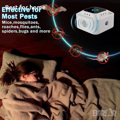 Ултразвуков репелент против гризачи за вътрешна употреба,, снимка 2 - Други стоки за дома - 53818940