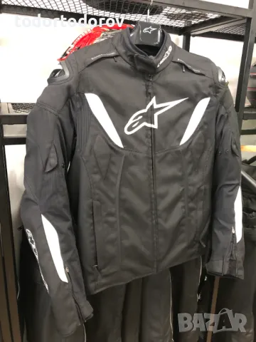 Текст. мото яке ALPINESTARST-GP,XL-56 протектори,вентилация,подплата, снимка 2 - Аксесоари и консумативи - 47088799