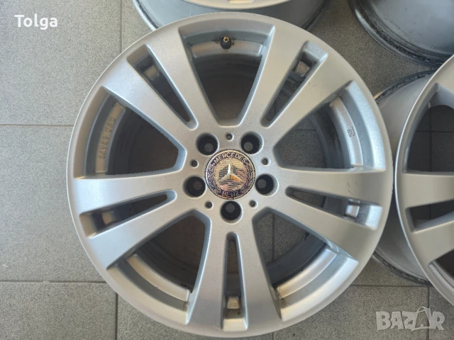 Алуминиеви джанти за Mercedes 17 5x112, снимка 2 - Гуми и джанти - 50845829