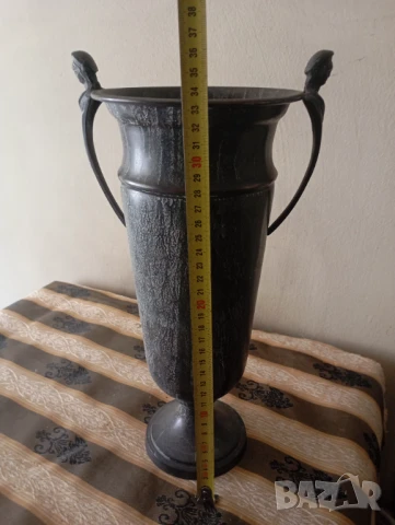 Купа и ваза в бароков стил, снимка 2 - Антикварни и старинни предмети - 50832116