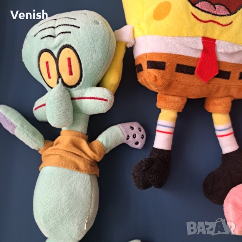 Плюшени играчки Спондж Боб, снимка 5 - Плюшени играчки - 52352424