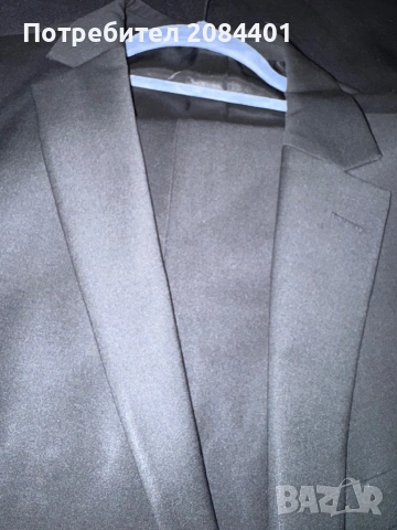 Черен официален костюм Аndrews модел Regular Fit