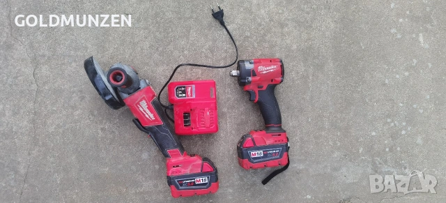 Milwaukee M18 Винтоверт+Гайковерт Ъглошлайф