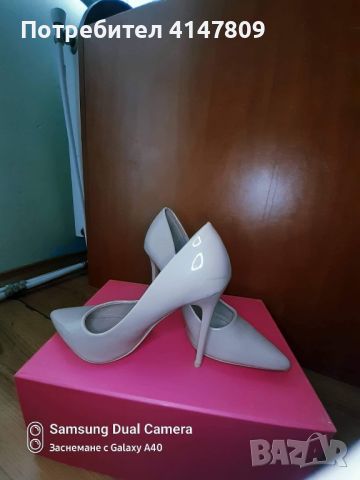 Дамски обувки, снимка 1 - Дамски обувки на ток - 46423323