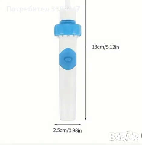 Устройство за безопасно и безболезнено премахване на ушна кал, снимка 3 - Друга електроника - 49138200