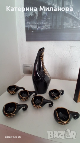 Черна керамика, снимка 3 - Сервизи - 53799925