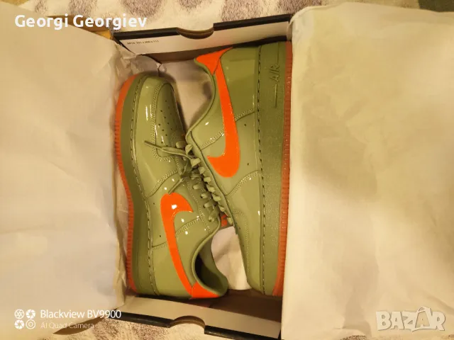 Nike air force 1 oil green , снимка 5 - Маратонки - 47701751