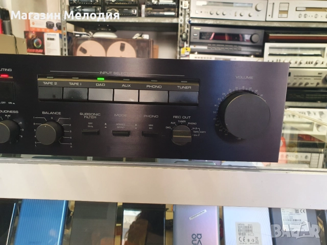 Усилвател Yamaha A-500 В отлично техническо и визуално състояние., снимка 6 - Ресийвъри, усилватели, смесителни пултове - 49052906
