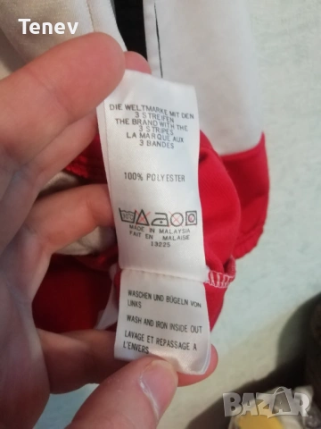 Adidas Originals 1990s 90s оригинално горнище ретро с качулка Адидас Trefoil , снимка 10 - Спортни дрехи, екипи - 39408269