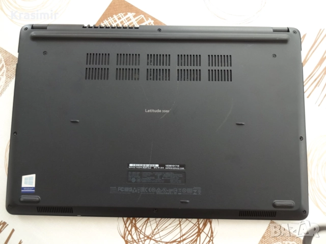 Лаптоп 15.6" DELL Latitude 3580 i5-7200U 2.5GHz/RAM 8GB DDR4/SSD 128GB/HDMI/Web-Камера, снимка 3 - Лаптопи за дома - 51835122