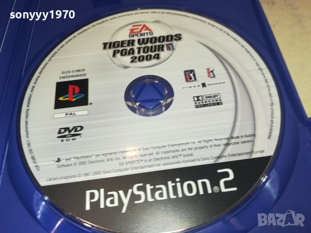 TIGER WOODS PGA TOUR 2004-PS2 GAME 0707241838, снимка 13 - Игри за PlayStation - 46503242