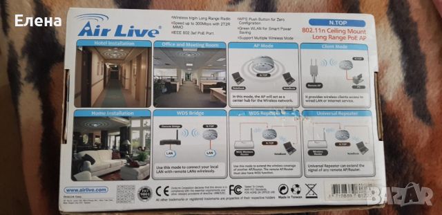 AirLive Wireless, снимка 2 - Рутери - 46817858