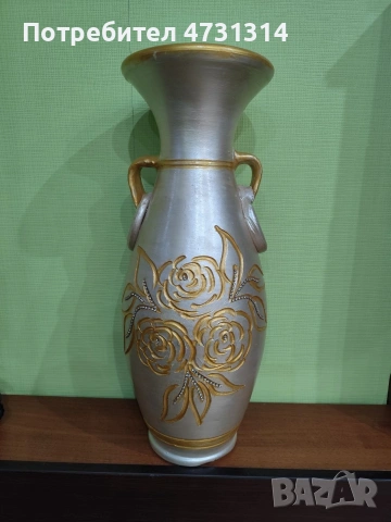 Ваза, ръчно изработена, 60/24 см.