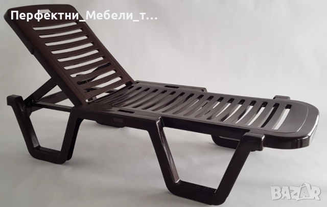 Удобен,широк,здрав шезлонг,гаранция 24 месеца,сив шезлонг,син шезлонг,кафяв шезлонг,бежев шезлонг, снимка 5 - Градински мебели, декорация  - 40997591