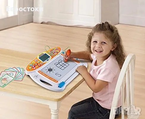 Детски таблет за рисуване и писане VTech Magi'Ardoise Apprentice, снимка 2 - Образователни игри - 46931067