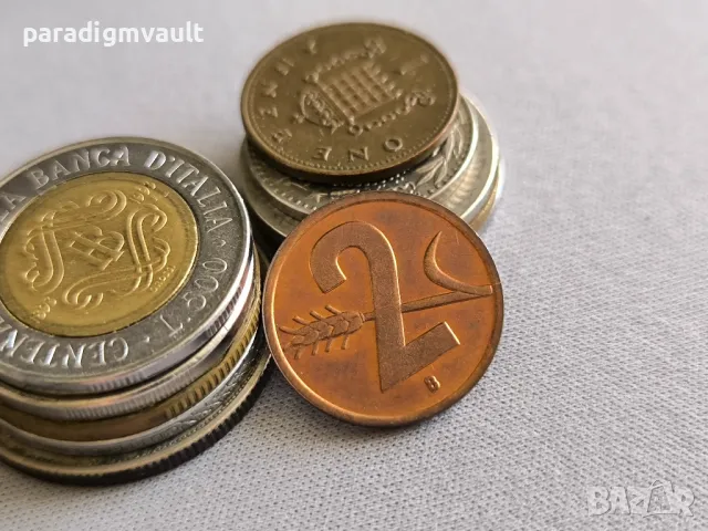 Монета - Швейцария - 2 рапен | 1951г.; серия B