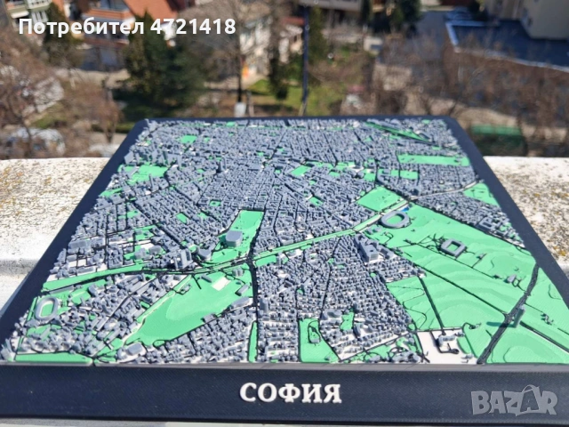 3D София на Длан: Декоративен макет на Столицата, снимка 4 - Декорация за дома - 53970904