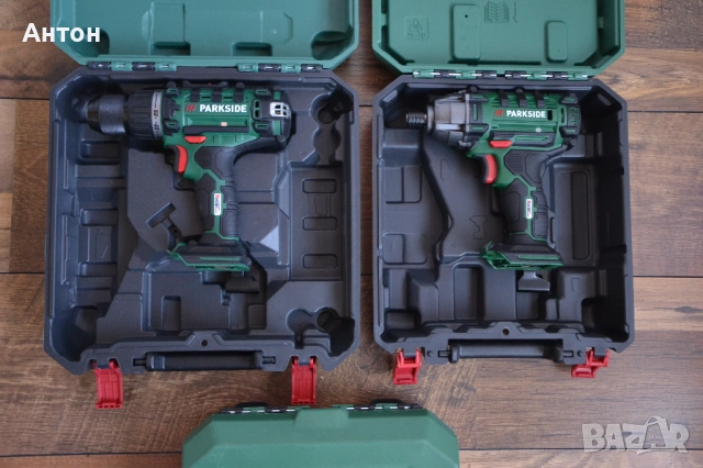 Нови куфари за винтоверти Parkside за 12V и за 20V, снимка 3 - Винтоверти - 51417378