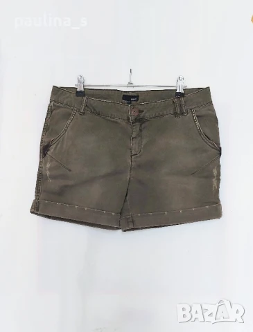 Пет различни броя / Винтидж дамски маркови дънкови бермуди , снимка 10 - Къси панталони и бермуди - 51093351