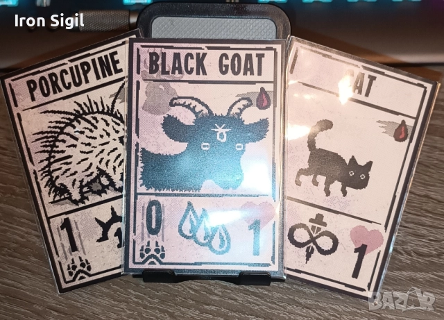 Custom Inscryption карти – ръчна изработка, снимка 12 - Колекции - 51477754