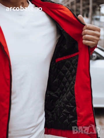 Мъжко преходно яке с качулка, 3цвята , снимка 9 - Якета - 47359549