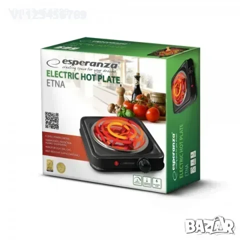 Електрически котлон ESPERANZA, 1000W, 5 степени, снимка 2 - Котлони - 50776756