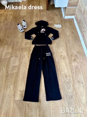 Разкошен ежедневен суперудобен сет Miu Miu.Много ефектно и удобно.С М Л размер, снимка 5 - Комплекти - 52286488