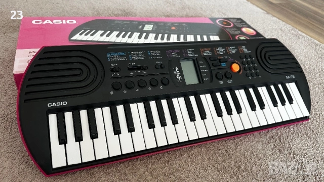 Casio SA-78 електронно пиано / детски синтезатор – чисто ново, снимка 4 - Синтезатори - 53769060