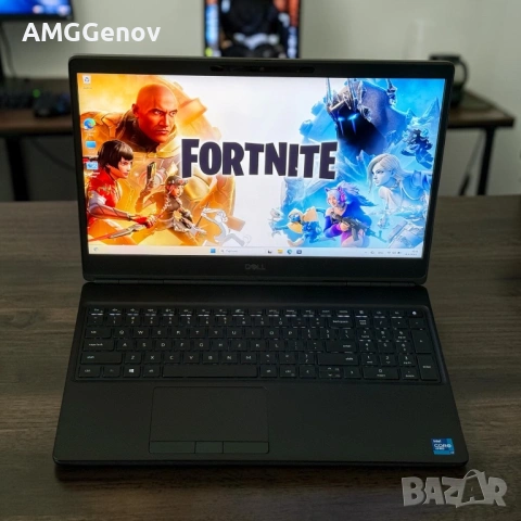 15.6’UHD 4K 600nits/RTX A3000 6GB/Core i7-11850H/Dell Precision 7560/32GB DDR4/512GB SSD, снимка 2 - Лаптопи за работа - 54228767